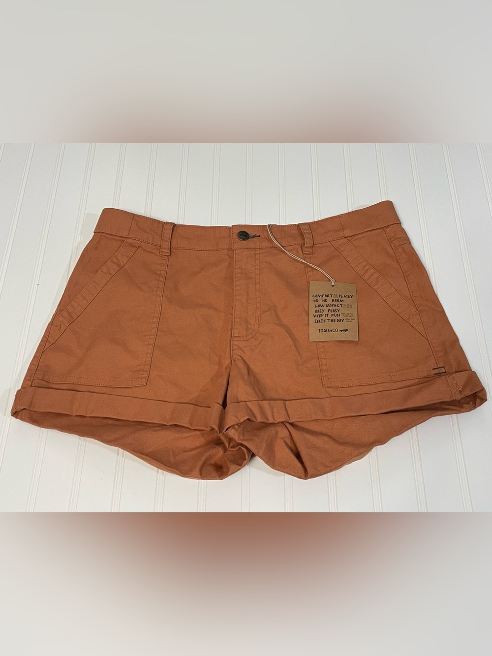 Toad & Co Earthworks Camp Short in Hazel Size 14